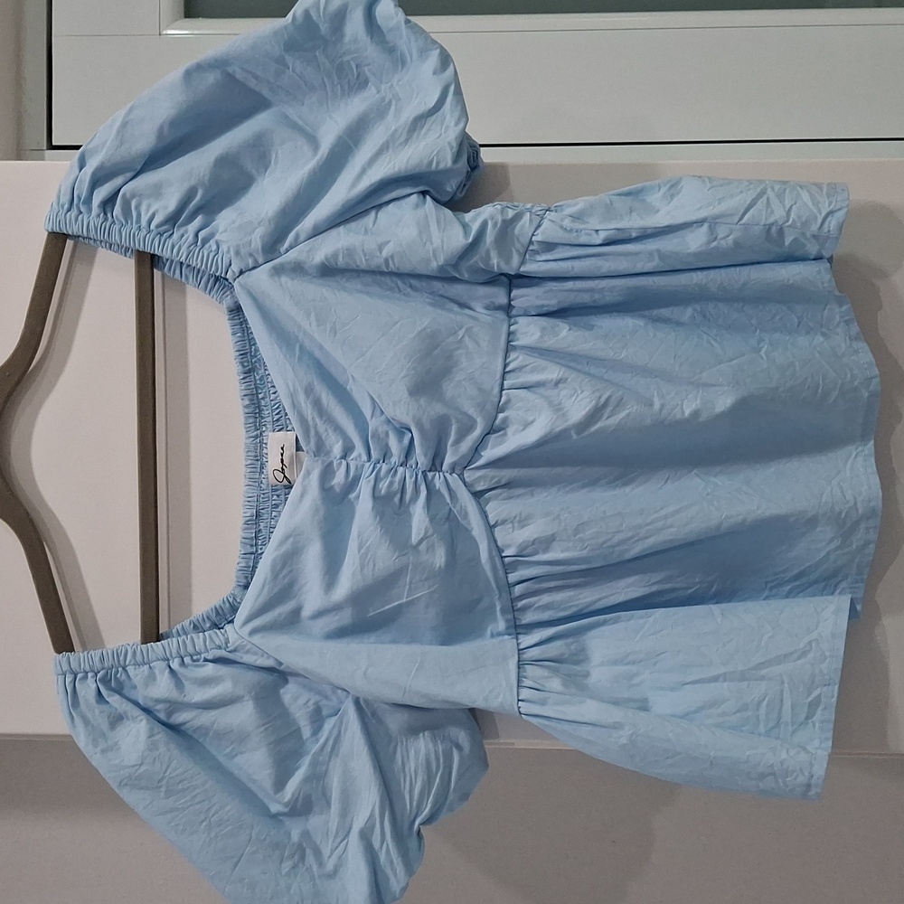 Japna Baby Blue Top - Picture 3 of 6